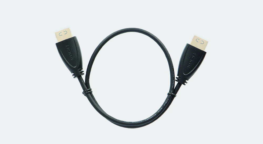 1.5ft_Slim_HDMI_Cable_18_Gbps_RVC-HDG1-5_Top_View