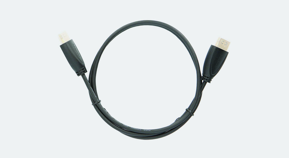 3ft_Slim_HDMI_Cable_18_Gbps_RVC-HDG3_Top_View